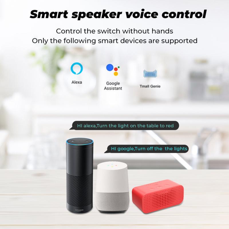 Tuya Wifi Slimme Schakelaar 20A Eu Boiler Touch Schakelaar Voor Smart Home Werkt Met Alexa Google Thuis Voice controle