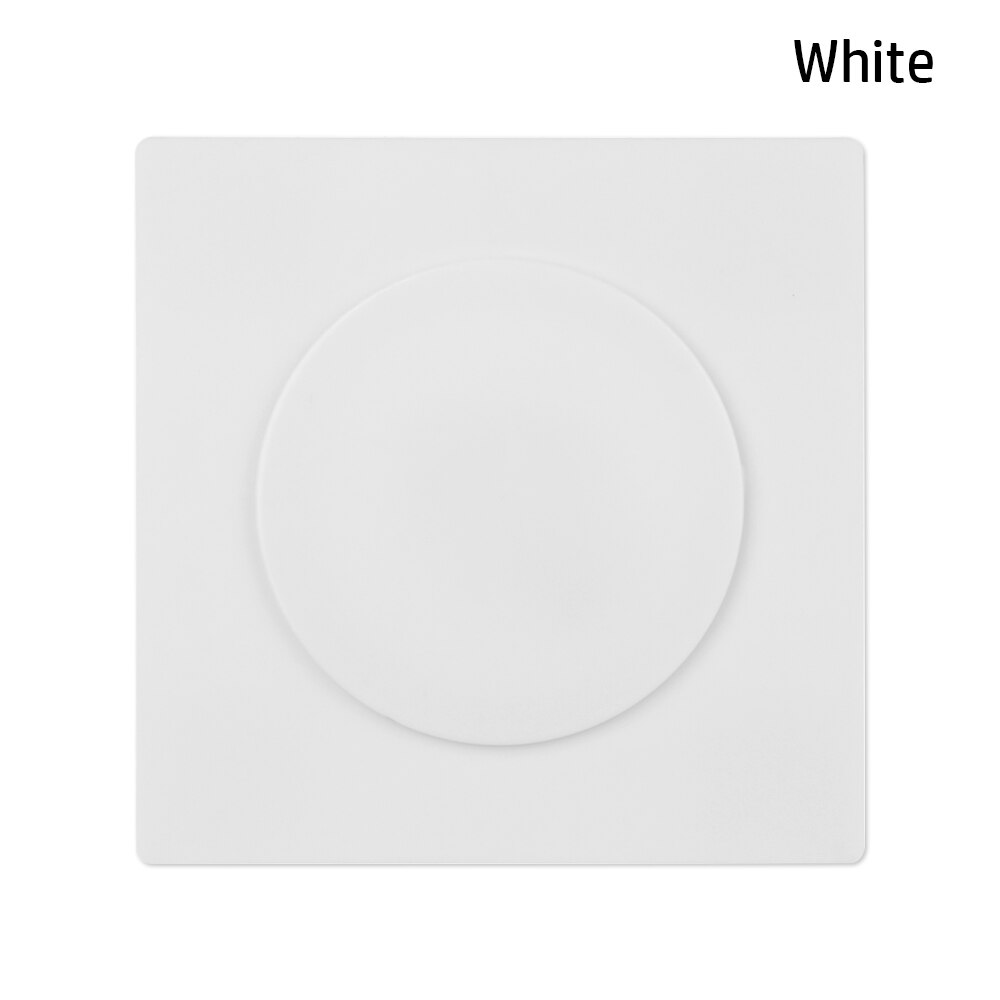 Cubierta autoadhesiva para agujero de alambre de pared, conducto de protección de decoración, tapa de Panel a presión, adorno de enchufe de agujero de taladro exclusivo, 1 ud.: white