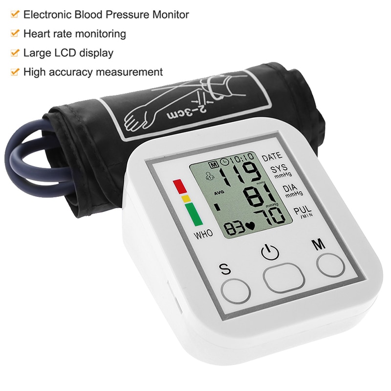 Tonometer Arm Automatische Bloeddrukmeter Bp Bloeddrukmeter Bloeddrukmeter Tonometer Voor Meten Arteriële Druk