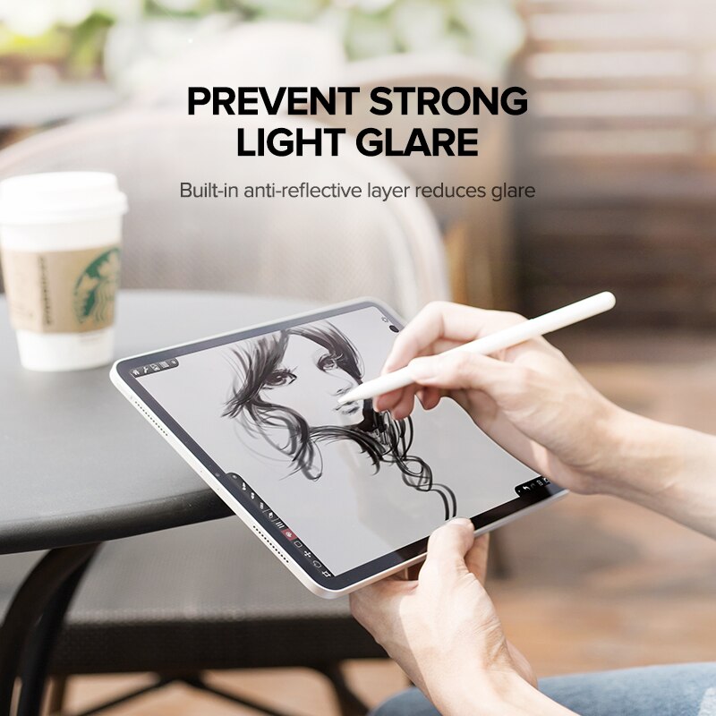 Ugreen screenprotector matte film funda voor apple ipad pro 11 12.9 10.5 9.7 7.9 voor ipad mini 4 5 1/2 stuks beschermend glas