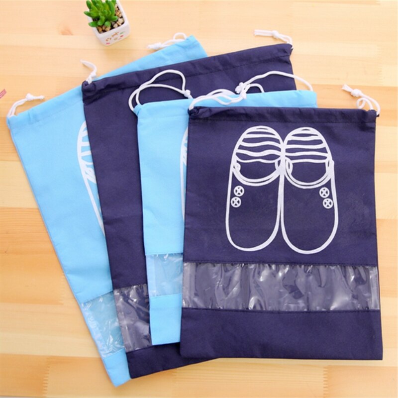 Sport Sporttas Waterdichte Schoenen Zak Draagbare Trekkoord Zak Non-woven Organizador Fitness Gymnastiek Basketbal Voetbalschoenen Tas