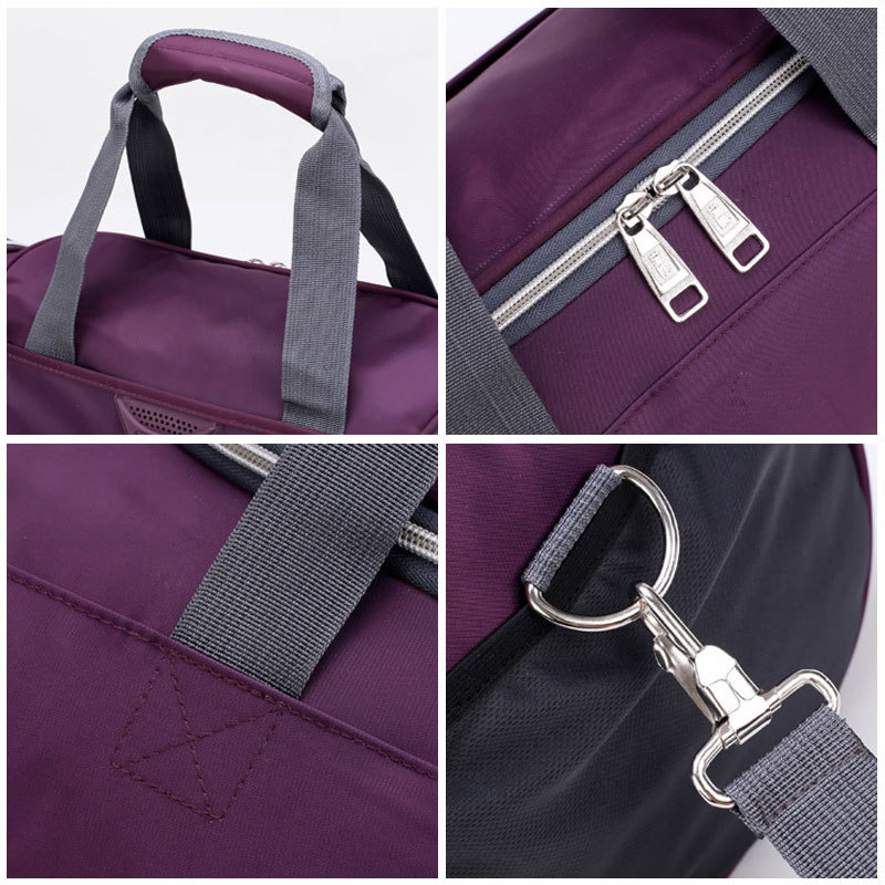 Waterproof Trave Handbag Canvas Sport Bags Shoulder Crossbody Bags For Women Men Luggage Suitcase Casual Outdoor Gym Sport Bag