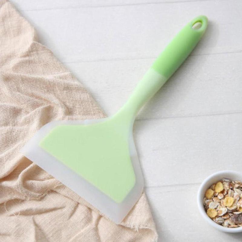 Stora miljövänliga non-stick silikonlyftare spatlar mat matlagning spade skrapa vändare köksutrustning ägg kött pizza  j8 k 1