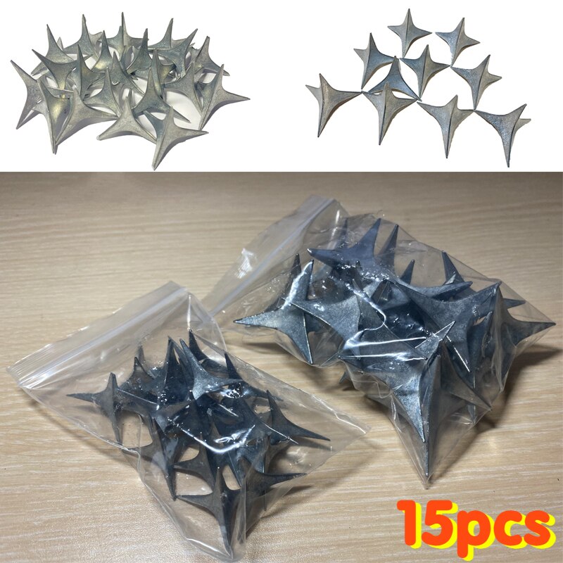 15 stücke Dreieck Reifen Nelken Dreieckige Reifen Punktion Spikes für Reifen Durchstechen Schießt NäGel Anti-Diebstahl Auto für Reifen punktion
