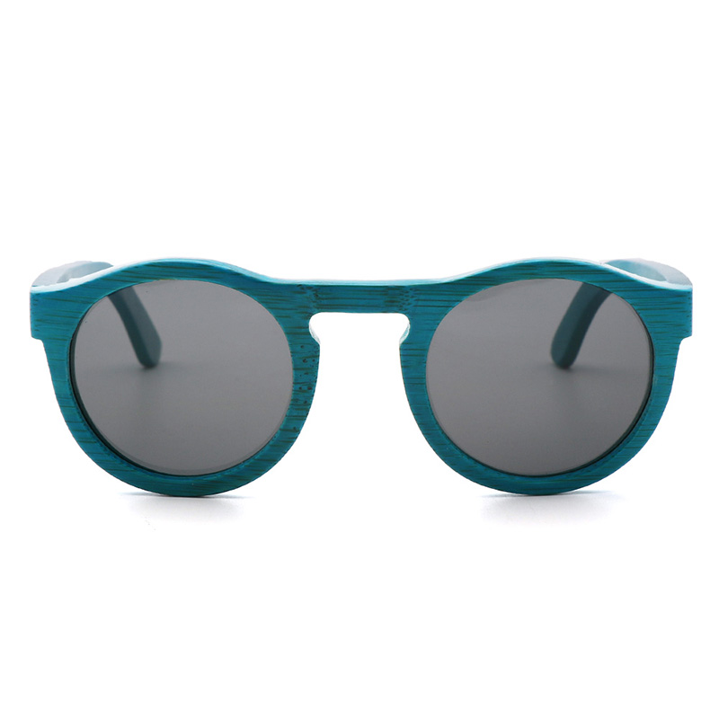 Gafas de sol clásicas Retro para hombre, lentes de madera de bambú Real, hechas a mano, polarizadas, UV , 400: Rojo / Gris