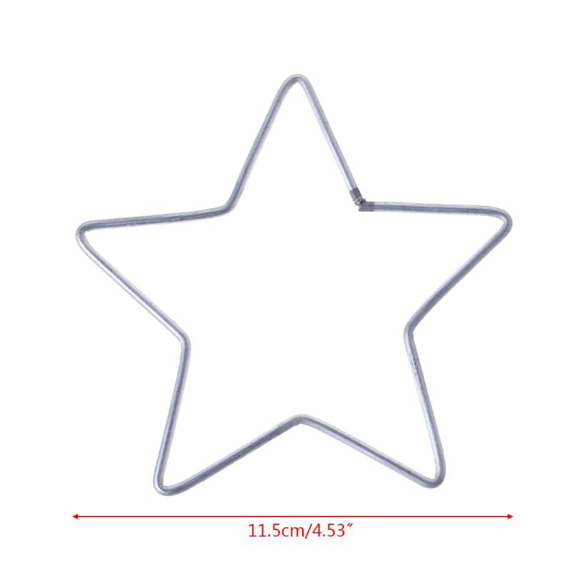 Star Metal Dream Catcher Dreamcatcher Ring Macrame Craft Hoop DIY Accessories85WC: 11.5cm
