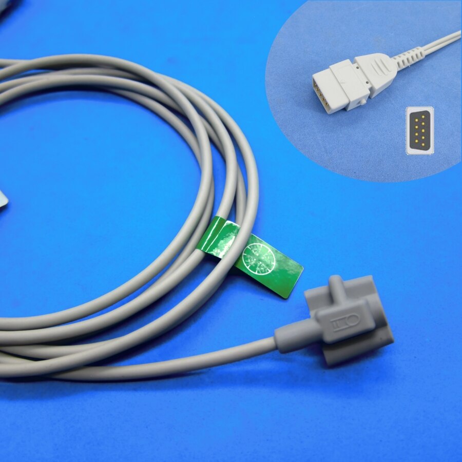 Long cable AWT adult finger clip spo2 sensor for BCI 3300 3401 patient monitor: Neonate silicone