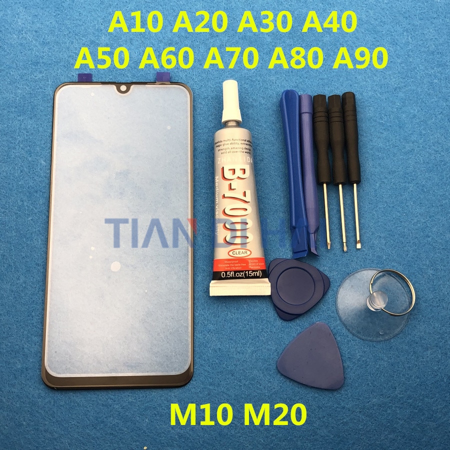 Pantalla táctil LCD Original para Samsung Galaxy A30 A50 A10 A20 A40 A60 A70 A80 A90 M10 M20 lente exterior de vidrio frontal + herramientas