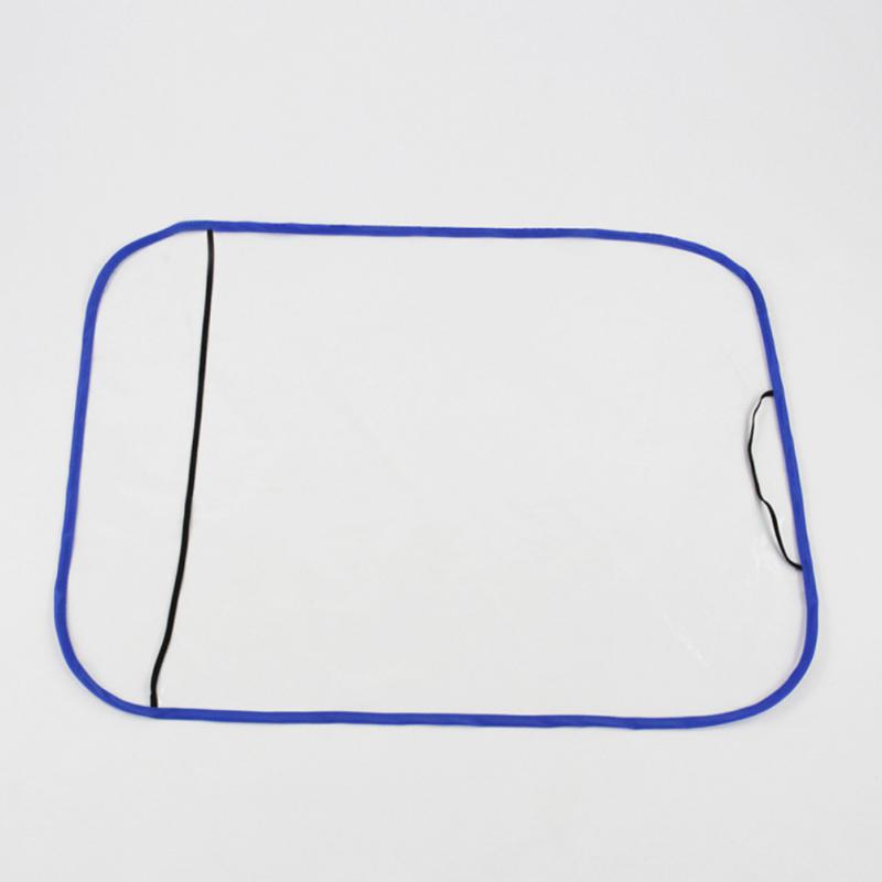 Car Seat Protector Back Cover Voor Kinderen Kids Baby Auto Achterbank Scuff Vuil Bescherming Cover Voor Kinderen Auto accessoires: Blauw