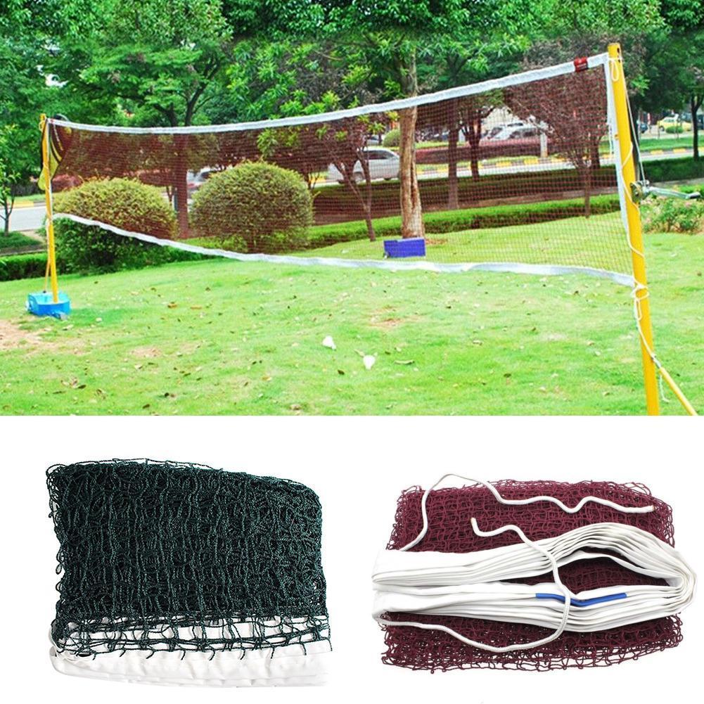 610cm * 76cm forte profissional badminton net formação badminton acessórios ferramentas padrão ao ar livre esportes p3n2