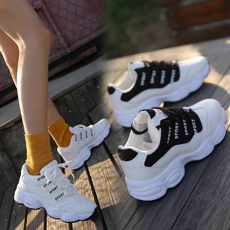 Fitness Cross Training Shoes Super Fire Chic Sport Shoes For Women Flat Net White Sneakers Shoes Tourism Casua Women Shoes