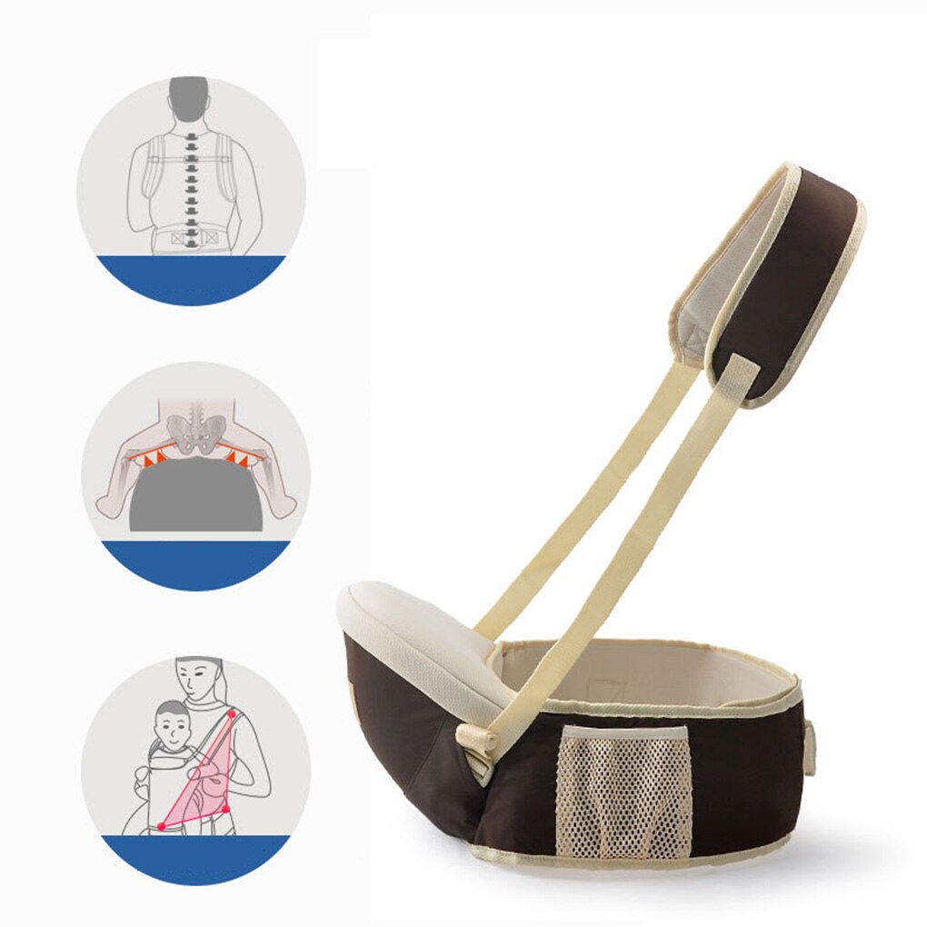 Offre spéciale porte-bébé Hipseat 0-36 mois | Tabouret de porte-bébé respirant, ceinture de maintien, siège de hanche pour enfants