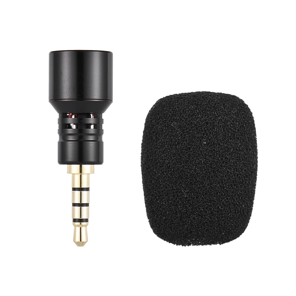 Andoer-Mini micrófono portátil EY-620A, micrófono omnidireccional para grabadora, iPhone, Samsung, Huawei, Xiaomi