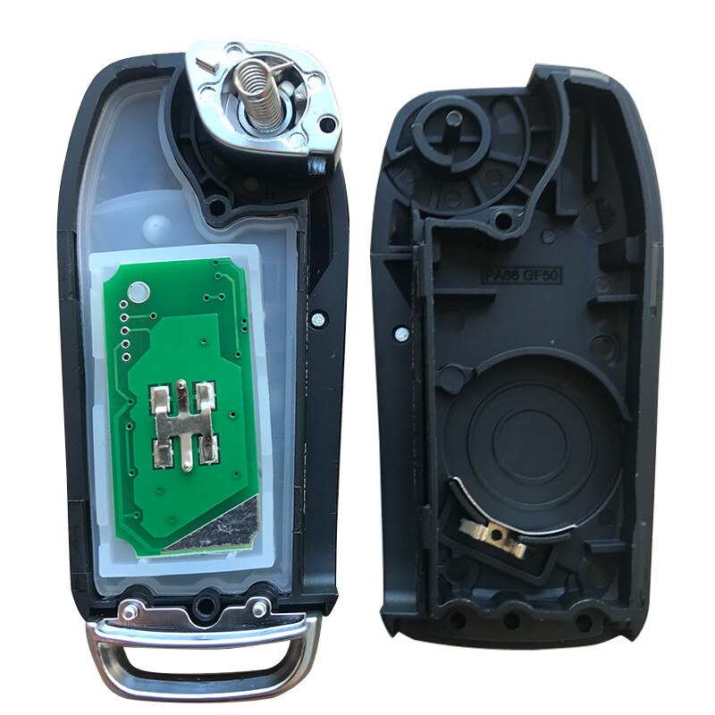 3 Button Modified Flip Folding Remote Control car Key Fob for Ford mondeo Focus Fiesta 315MHz 433MHz 4D60 4D63 ID83 Chip