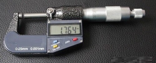 0-75MM 0.001 precision digital display micrometer screw gauge screw-thread outside micrometer stai