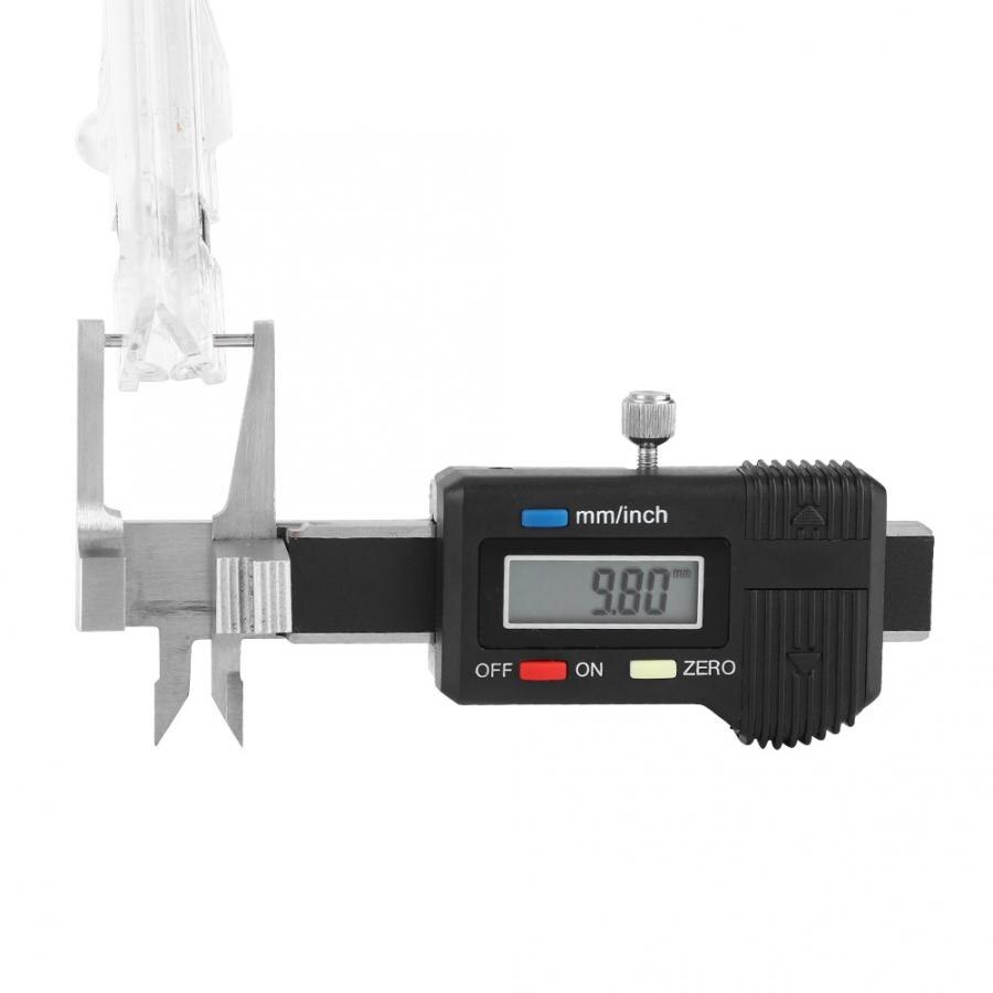 Micro Electronic Digital Display Triple Use Ruler Thickness Measuring Caliper Gauge 0~25mm