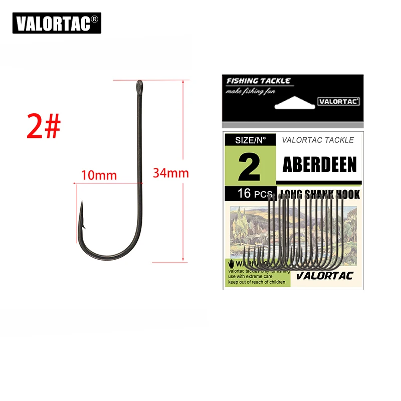 Anzuelo de pesca Aberdeen para pesca con cebo vivo, lombriz, sangre, camarones usados, anzuelos de caña larga para pescar: Morado