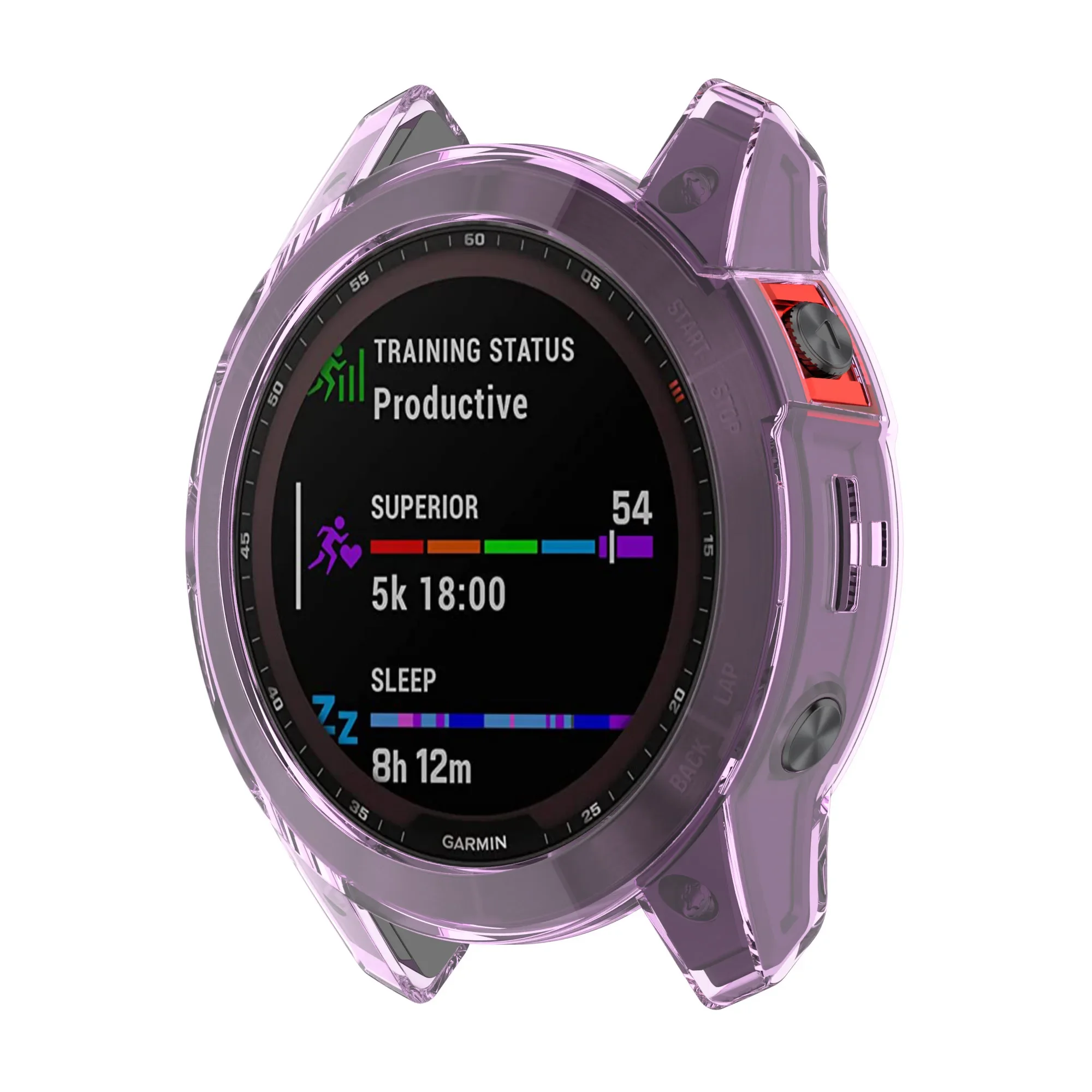 Transparante TPU Case voor Garmin Fenix 6 6S 6X Pro 7 7S 7X Pro 5 5S 5X Plus Zachte Beschermhoes voor Garmin horloge Slim Cover