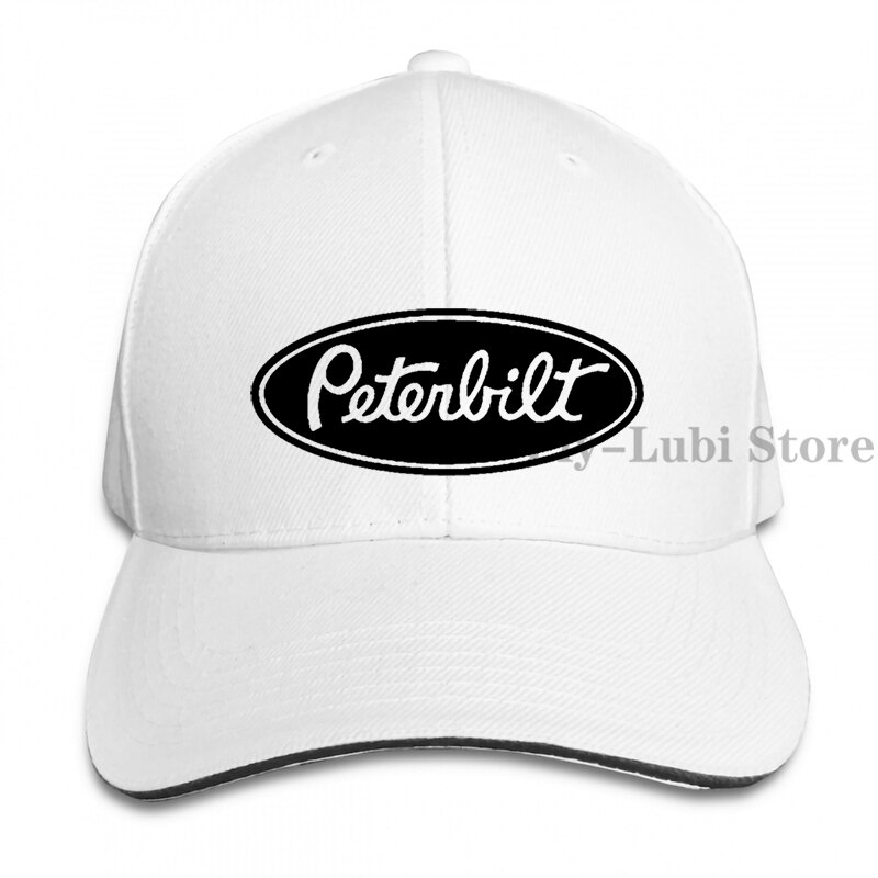 Peterbilt Aftermarket Baseball cap men women Trucker Hats adjustable cap: 1-White