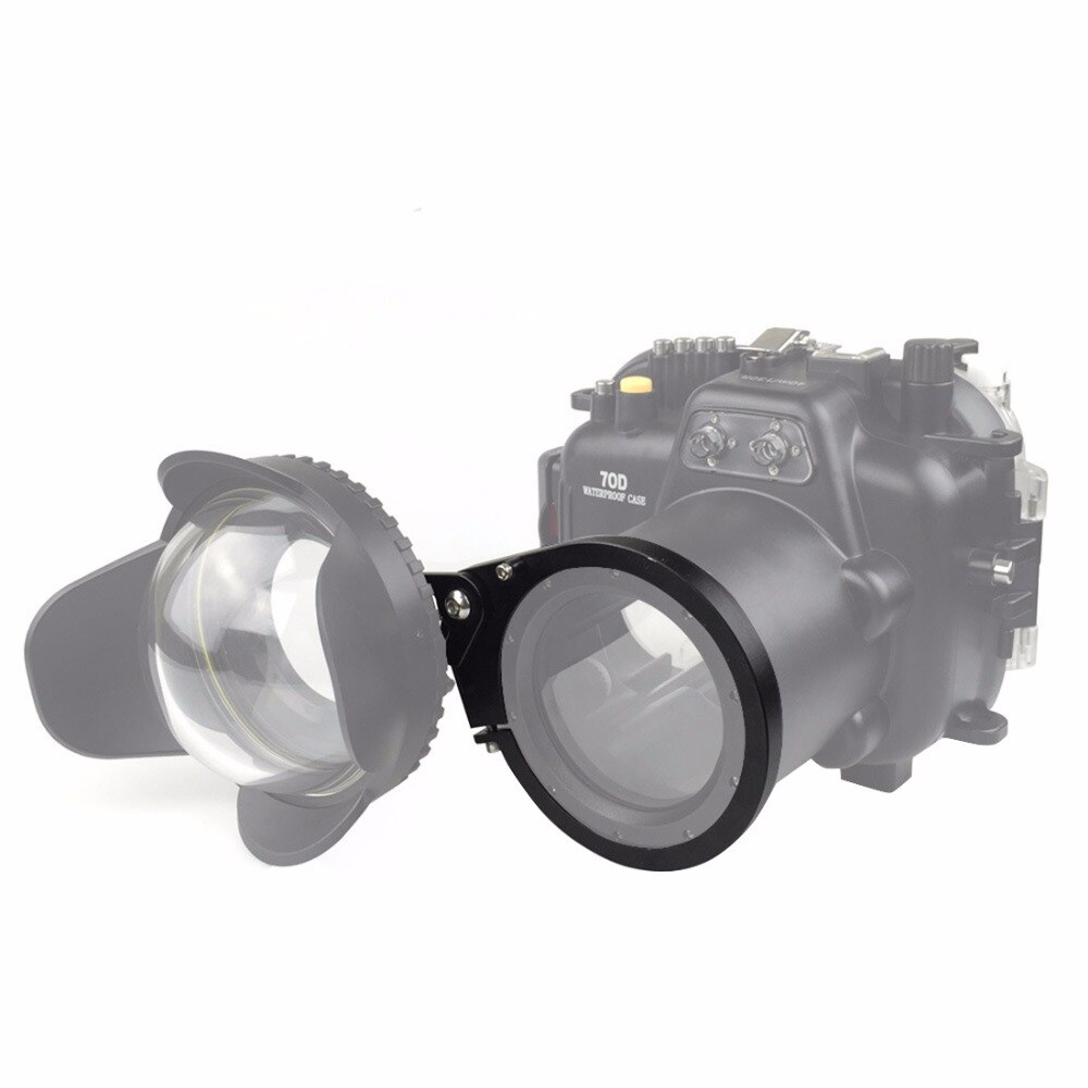 BGNing – filetage M67, 67mm, 100mm, M52 à 52mm, Macro-objectif pivotant, adaptateur de montage, pince SLR, filtre de plongée pour DSLR, boîtier étanche