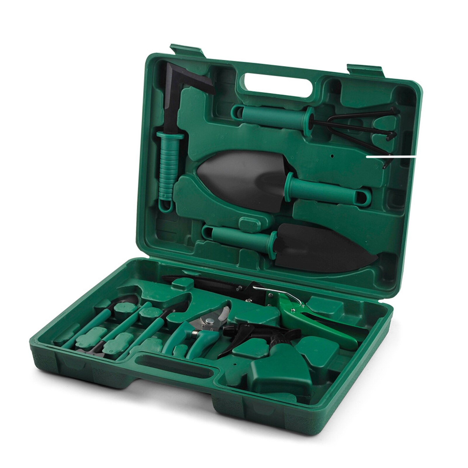 Stainless Steel Gardening Hand Tool Kit 10PCS for Gardener Heavy Duty