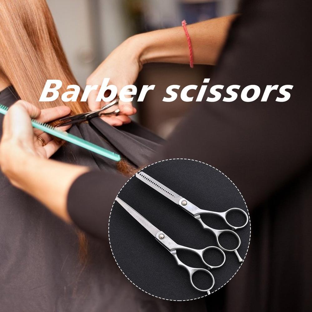 1Pcs Hair Cutting Thinning Scissors Barber Shears Hairdressing Salon Hair Clipper Universal