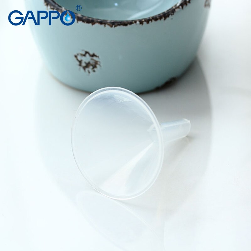 GAPPO liquid soap dispensers Bathroom liquid soap pump Ceramic Emulsion Bottle Bath Ceramic accessories liquid