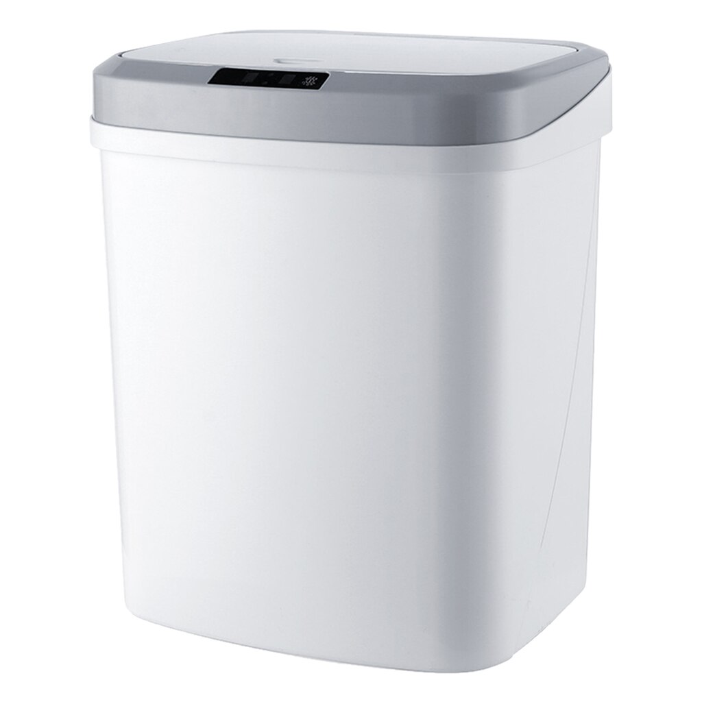 3 åbne tilstande smart automatisk sensor skraldespand med låg 30cm induktion 15l