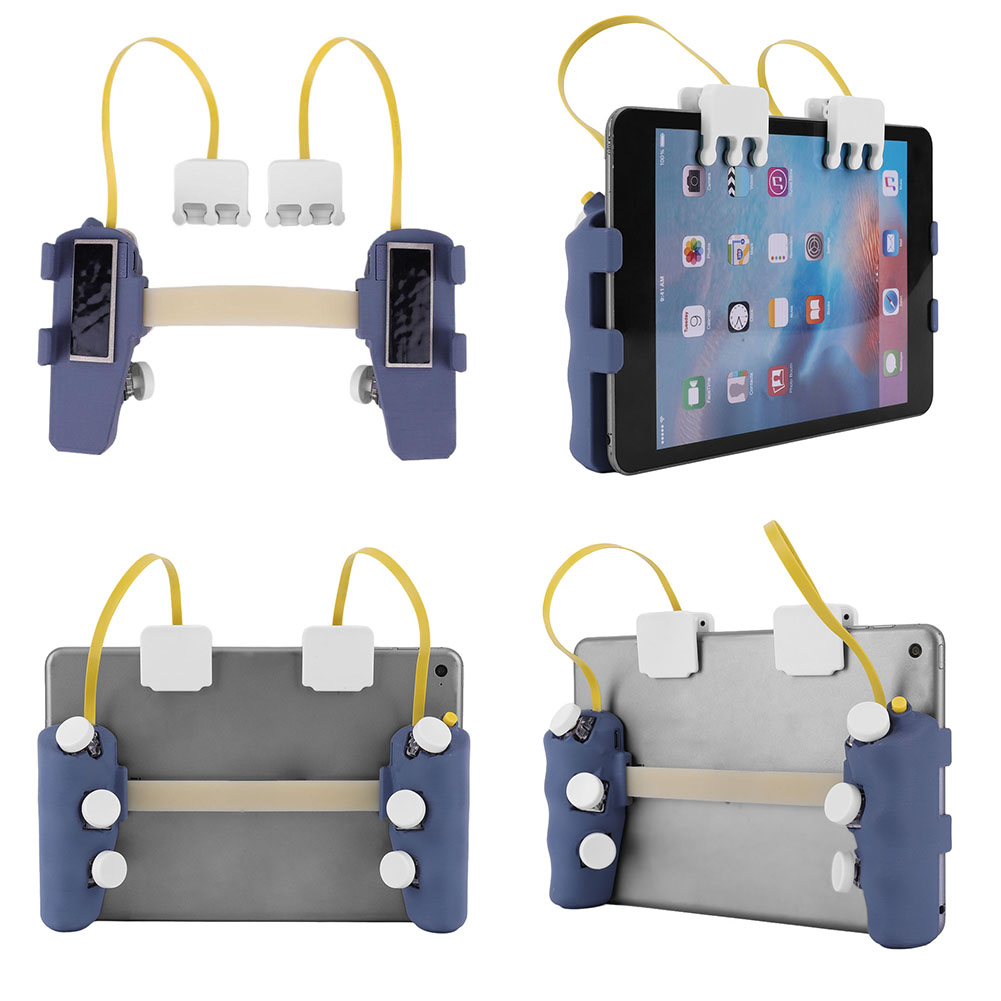 Tablet Game Controller Pulse Continuous Shooting DIY Tablet Game Handle Six Buttons Gamepad Multiple Sizes To Choose