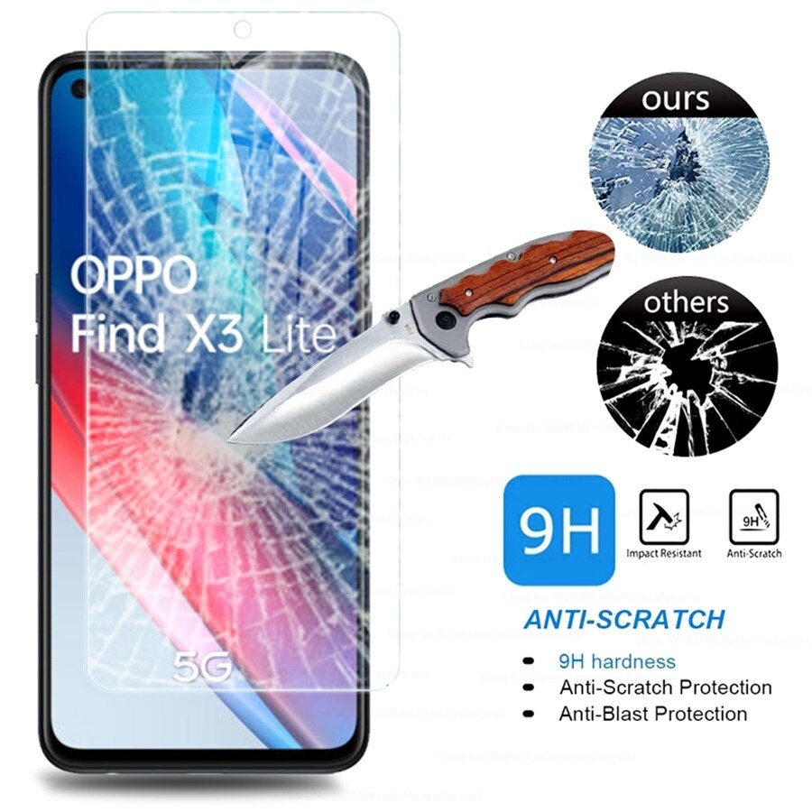 Orro Vinden X3lite Glas 3Pcs Beschermende Glas Voor Oppo Opo X3 Light X 3 Lite Cph2145 6.43 &#39;&#39;screenprotector Armor Sfety Film