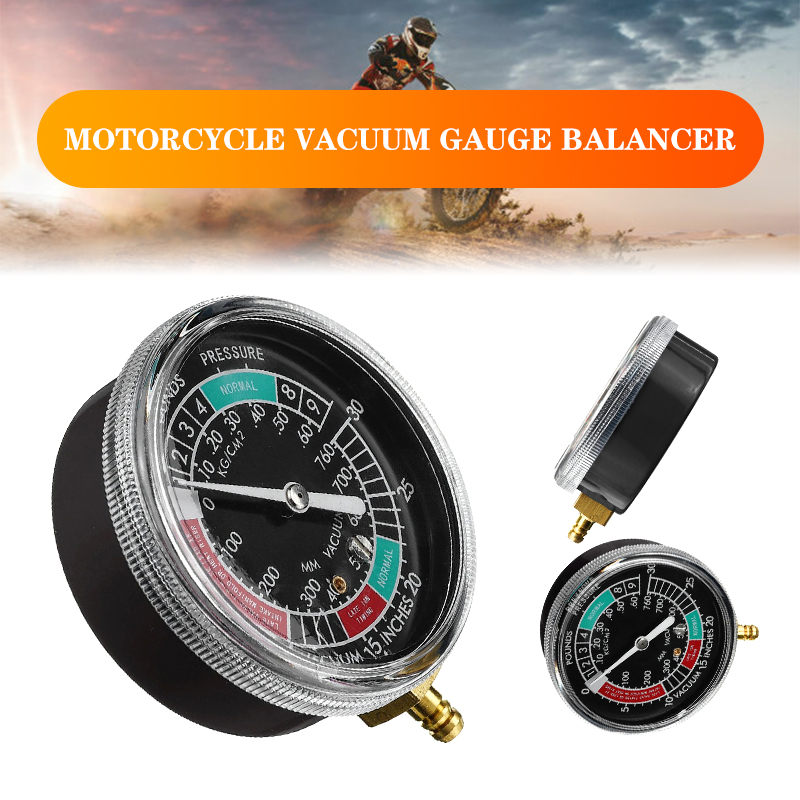 Universele Motorfiets 2 Cilinder Carburateur Synchronisator Vacuüm Balancer Kit Brandstof Auto Vacuümmeter Carburateur Transparante Meter