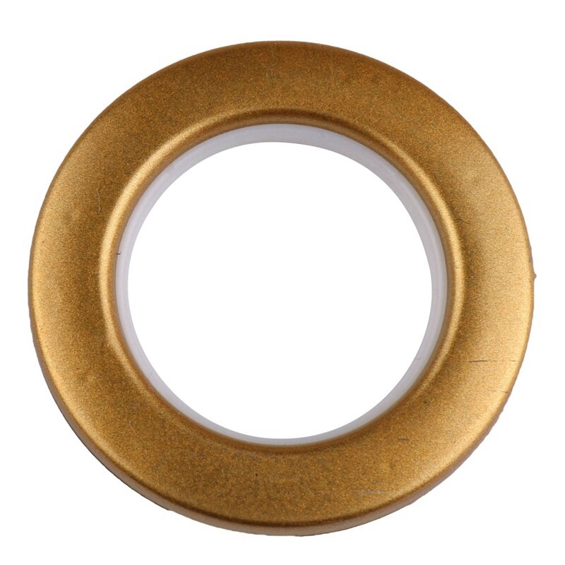 Anneaux en plastique | Accessoires de rideau de décoration de maison de neuf couleurs, œillets de rideau, anneaux de tige Top et à faible bruit