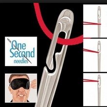 12 stks/partij blind Naalden goud staart te gaan door van side hand naaien borduren tool DIY handwerken Naaien Naalden
