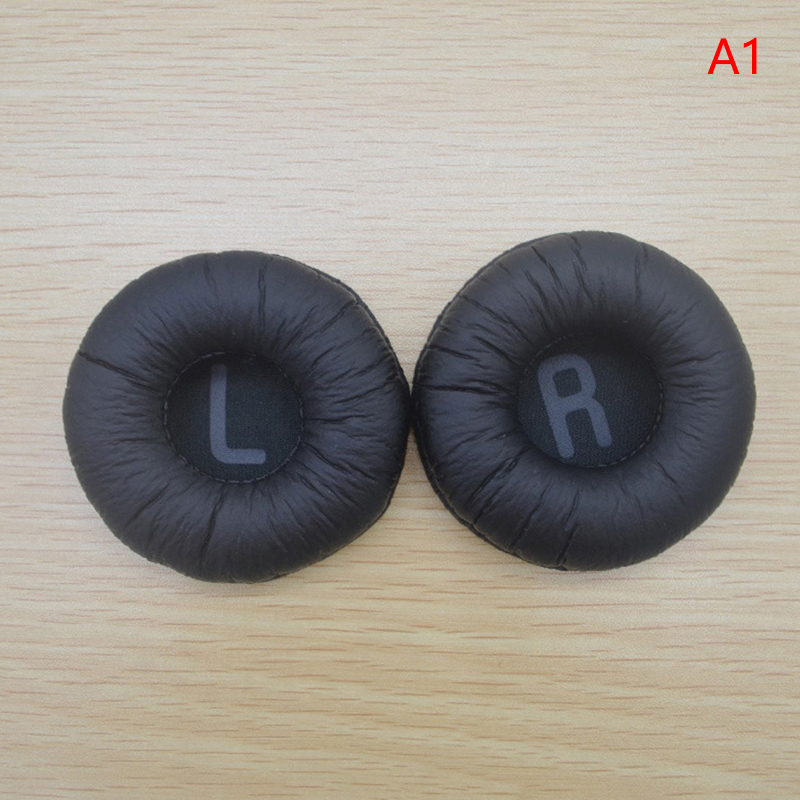 PU Leather Replacement Ear Pads para JBL, Headphone Pad, Headset Earpads, Tune600, T450, T450BT, T500BT, 600BTNC, 70mm de diâmetro: Cáqui