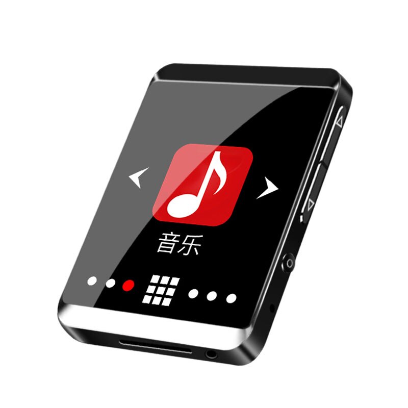 RUIZU M5 Bluetooth MP3 Player Full Touch Screen 8GB 16GB di Sport Della Clip di Musica Mini MP3 Con FM, la registrazione, E-Book, Orologio, Pedometro