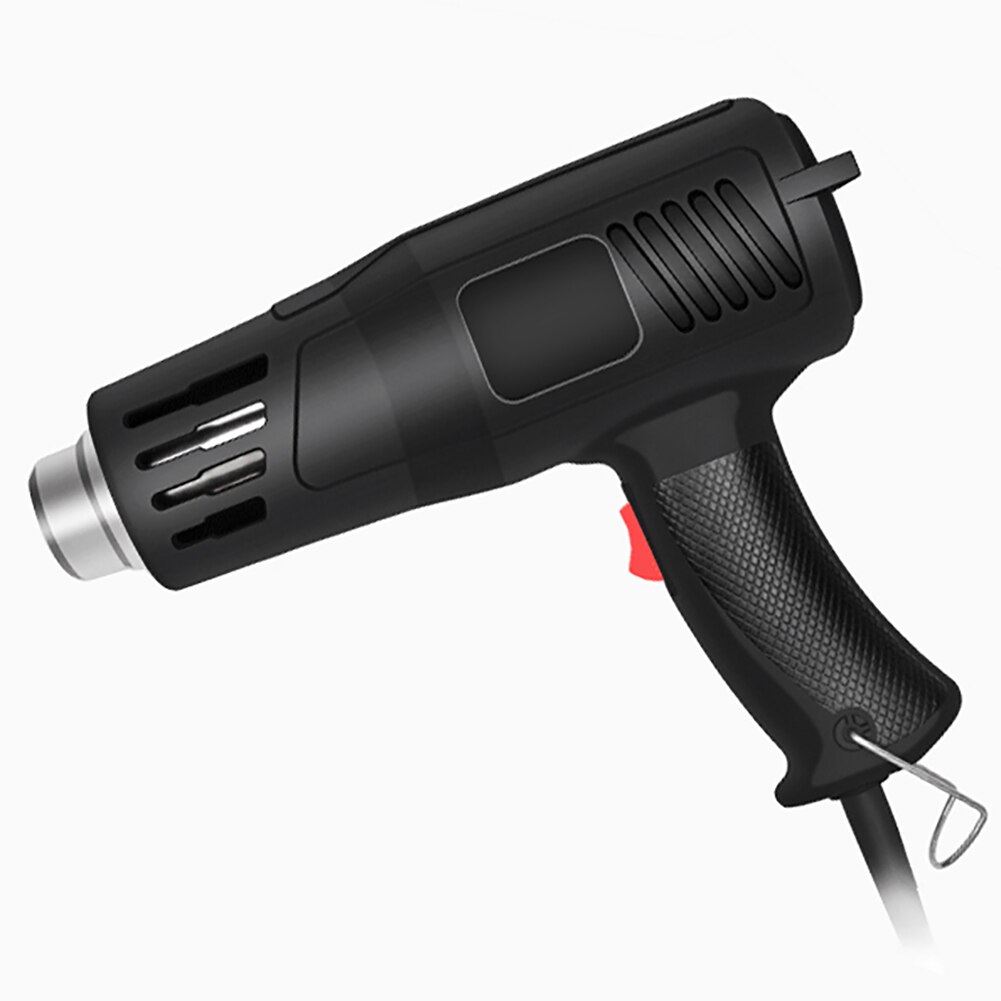 2000w tunga industriella digitala luft 60-600 ℃ arbetstemperatur justerbart munstycke autofilm baka torrt ta bort färg tina mat