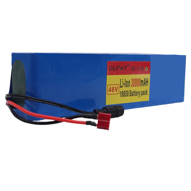 High capacity 48v battery 48v 30Ah 1000w 13S3P Lithium ion Battery Pack For 54.6v E-bike Electric bicycle Scooter with BMS