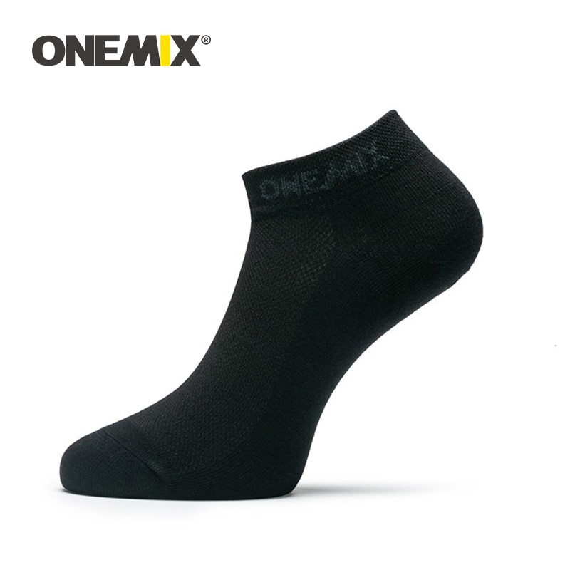 ONEMIX Men Women Sports Socks Running Quick Dry Socks Pure Cotton Socks Hiking Climbing Fitness Socks Sports Socks