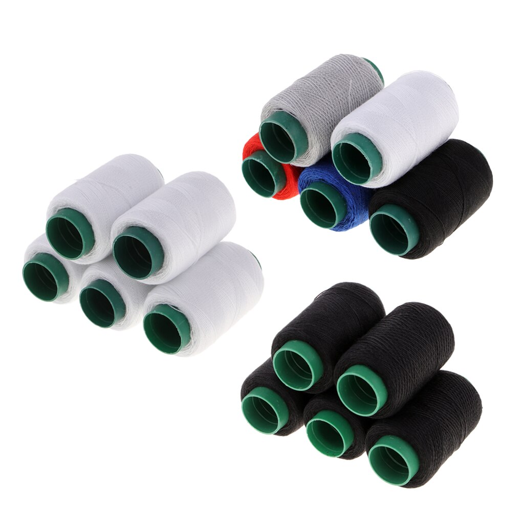5 rolos de overlock-linha cones linha de costura-todos costura-200m carretéis