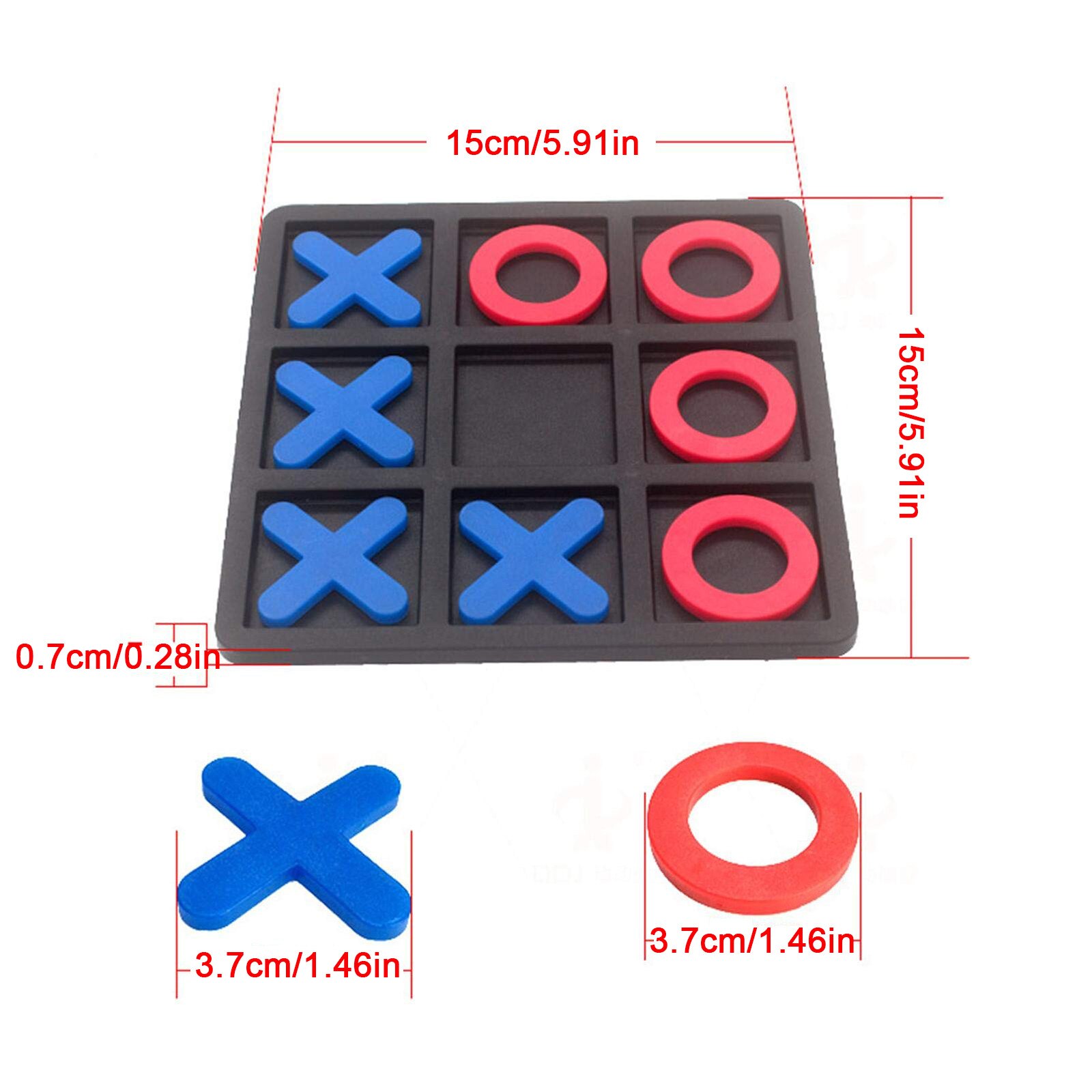 Noughts En Kruisen Educatief Puzzel Kids Kinderen Houten Bordspellen Indoor Spelen Noughts Familie Игрушки Для Детей Juguetes