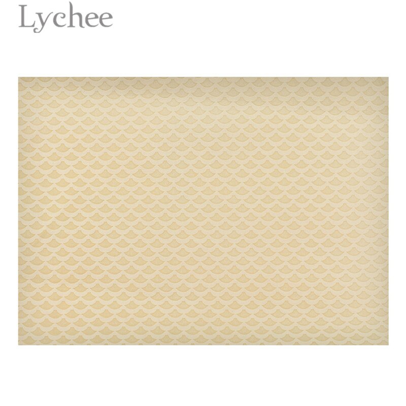 Lychee 15 x 21cm a5 schelp zeemeermin reliëf imitatieleer stof synthetisch leer diy materiaal voor handtas kledingstukken: 8