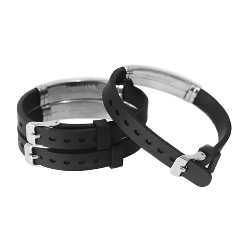 Mannen Alert Id Siliconen Armband Ijs Bangles Polsband Verstelbare Lengte Voor Mannen Vrouwen Kind Sieraden Type 1 Diabetes