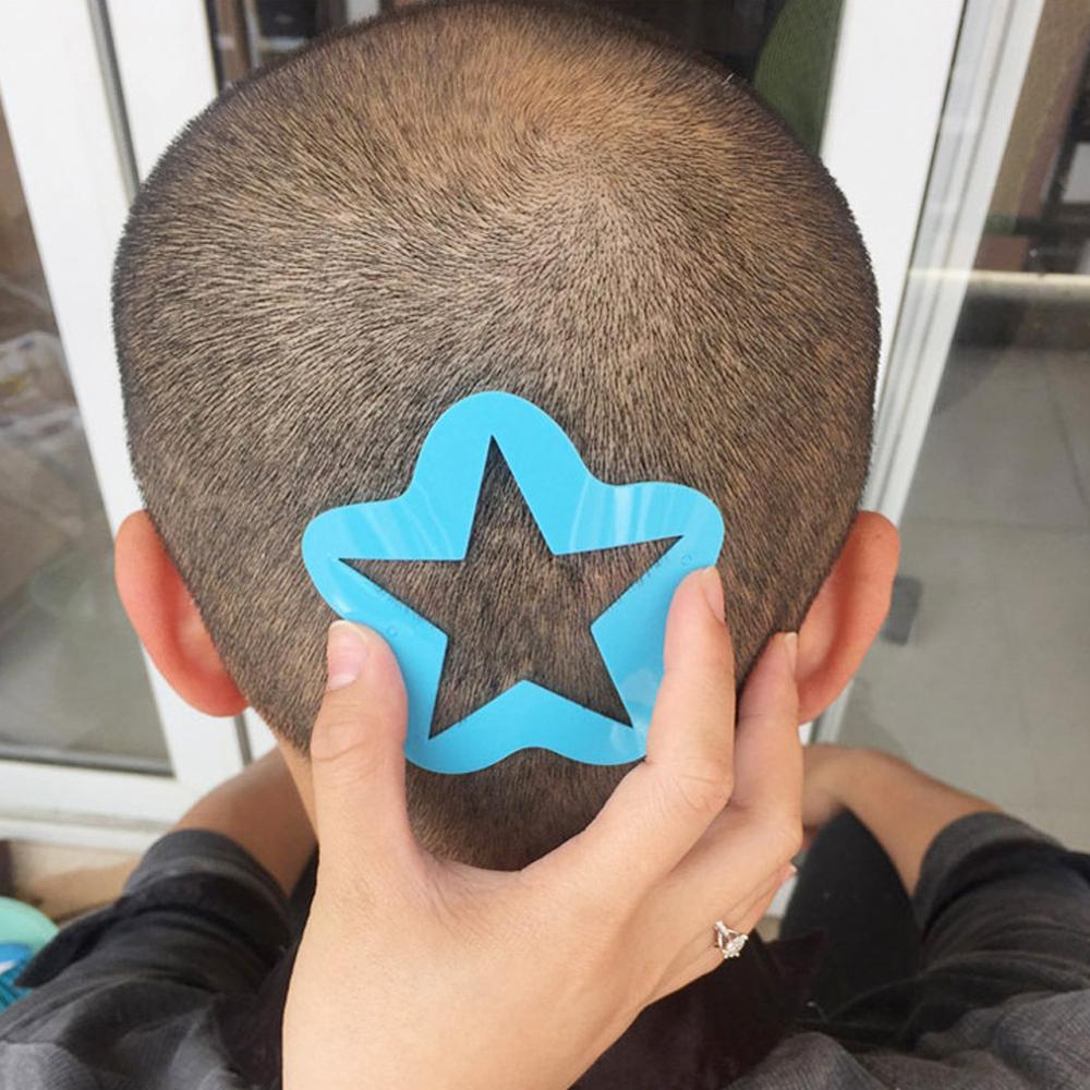 Salon DIY Hairstyling Hair Tattooing Template Hair Trimmer Carved Coloring Pattern Stencil Dye Coating Board Rookie