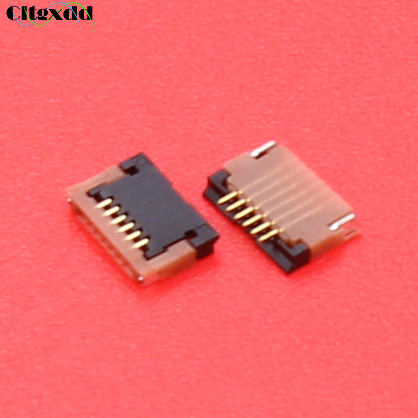 cltgxdd 6pin 6 pin FPC connector socket for xiaomi redmi 1s 2 TP Touch digitizer screen Connector Port on mainboard replacement