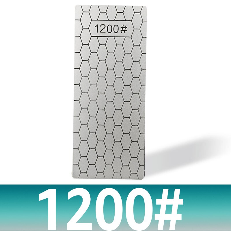 Outil d&#39;affûtage de lame en nid d&#39;abeille diamant, gadget Portable en pierre à aiguiser de cuisine domestique 400 #600 #1000 #1200 #: modaoshi01hj-1200
