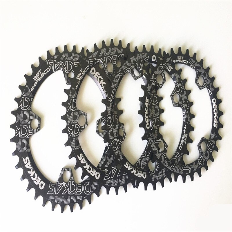 Deckas rund/oval 94+96mm 94 bcd /96 bcd 32/34/36/38t mtb mountainbike kedjekrans för alivio  m4000 m4050 nx gx  x1 vev