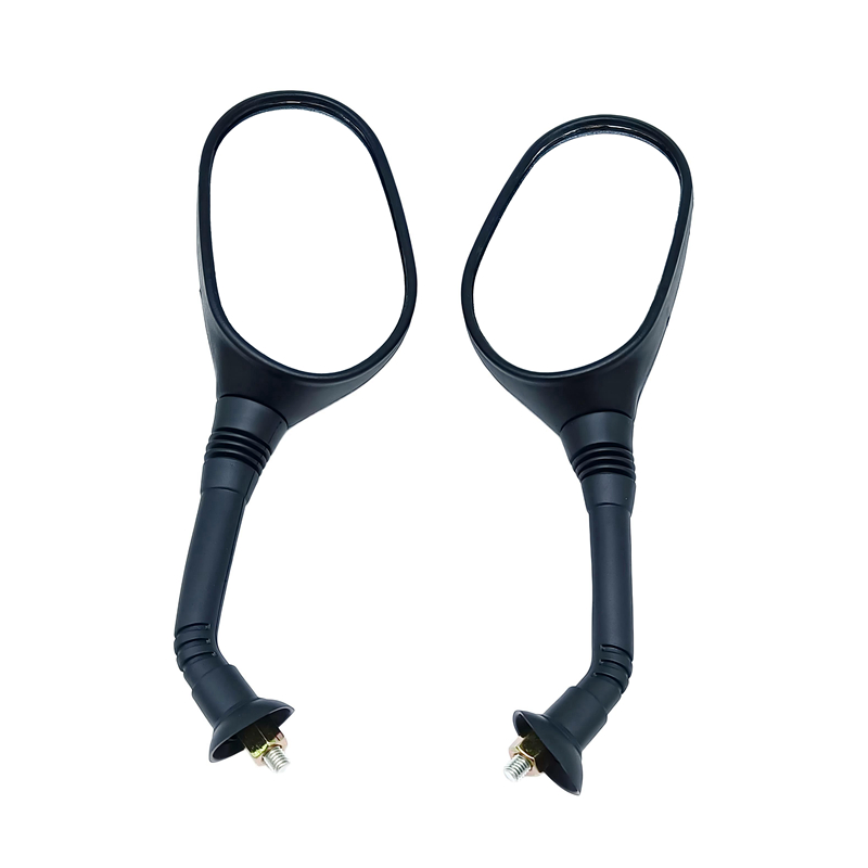LMoDri Motorcycle Rear View Mirror Motorbike 8mm Back Side Replacement Mirrors Scooter E-bike Universal Use