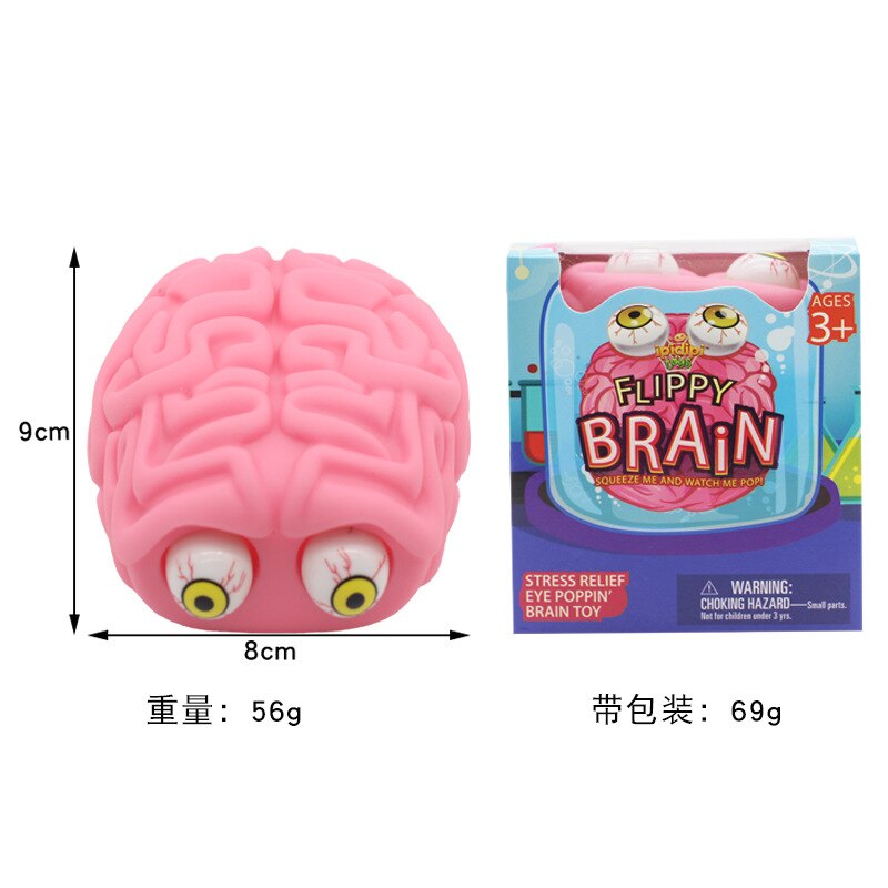 Decompressie Artefact Vent Decompressie Speelgoed Eye Popping Creatieve Trick Funny Office Kinderen