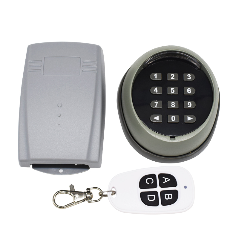 Scimagic Door Lock Access Control Wireless Keypad password switch kit for gate door MOTOR access control: keypad receiver RC