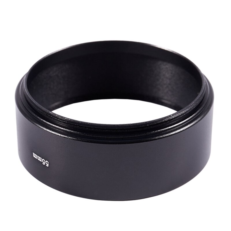 1 Set 7 Filter Adapter Camera Lens Filter Ring Adapter Set & 1 Pcs Screw in Mount Camera Metal Lens Hood